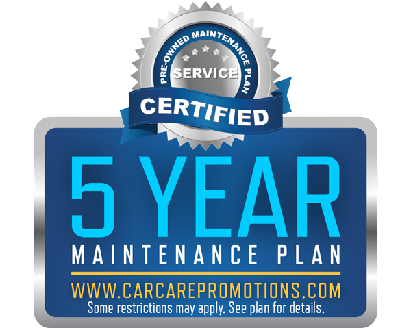 5 year maintenance plan certified service logo